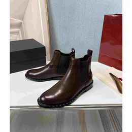 Valentines Valentines V-buckle Men's VT Valentine and for Winter Boots Casual Leather Comfortable Wearing Experience Luxurious and Noble Cowhide Warm Wool