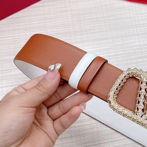 VALENTlNO BELT ontwerper dames heren vintage luxe breedte 40MM vrouw riem ontwerper paar officiële reproducties maatwerk riem Europese maat 002