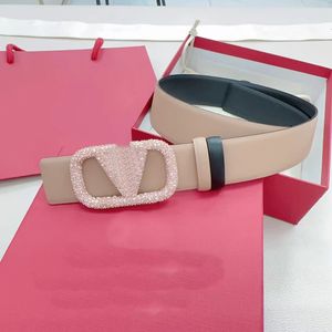 VALENTlNO BELT diseñador para mujer para hombre vintage lujo Ancho 40 MM para mujer diseñador Pareja retro exquisito regalo más alta calidad de mostrador Marca de lujo más vendido 006