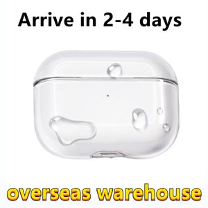 Voor Airpods pro 2 2e generatie 3 Hoofdtelefoon Schokbestendig Hoesje Accessoires Stevige siliconen Leuke beschermende oortelefoonhoes Draadloos oplaadetui