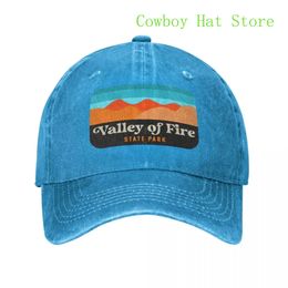 Casquette de Baseball pour hommes et femmes, chapeau de pêche, vallée de feu, parc d'état, randonnée, désert de Mohave, Nevada, 240322