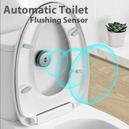 Kleppen Toilet Automatische spoelsensor Huishoudelijke ontlasting Flusher Menselijk lichaam Off-seat Kruk Urine-inductiespoeling 231124