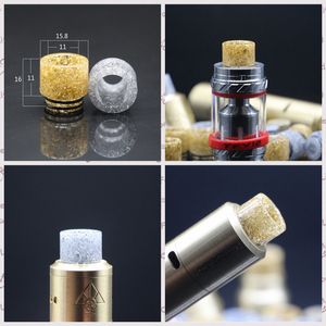 Prince TFV8 Drip Tip Résine Époxy Embouts Larges Embouchures Brillantes pour Kennedy Griffin GOON 528 Mad Dog Comp lyfe RDA DHL