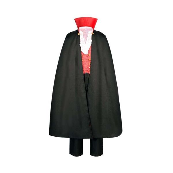 Costume de Cosplay de Vampire, cape et uniforme, Costumes de fête d'halloween, Costumes de scène Voivode Dracula