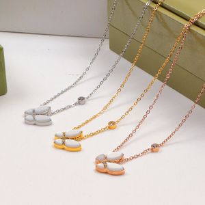 Van-Clef Arpes ontwerper Moeder vlinder ketting set ronde digitale originele mode klassieke vrouwelijke sieraden cadeau met doos