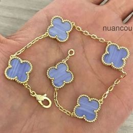 Van Clover Jewelry Cleef Bracelet 2024 Luxe Van Clover Designer Bracelet Perle 4 Feuilles 18k Or Laser Marque Bracelet Bracelets À Breloques Collier Boucles D'oreilles Bijoux De Mariage