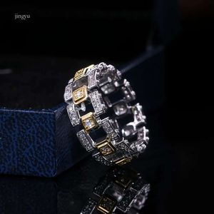 Vanclef ketting 2023 mode holle ontwerpring diamantring creatieve goudring goud vergulde roestvrijstalen ring ontwerp sieraden geschenken voor heren a