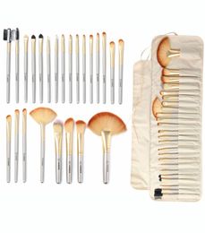 Vanderlife Pro Make-up Kwasten Set 24pcslot Pinsel Cosmetische Foundation Poeder Blush Eyeliner Mengborstels wBag2285116