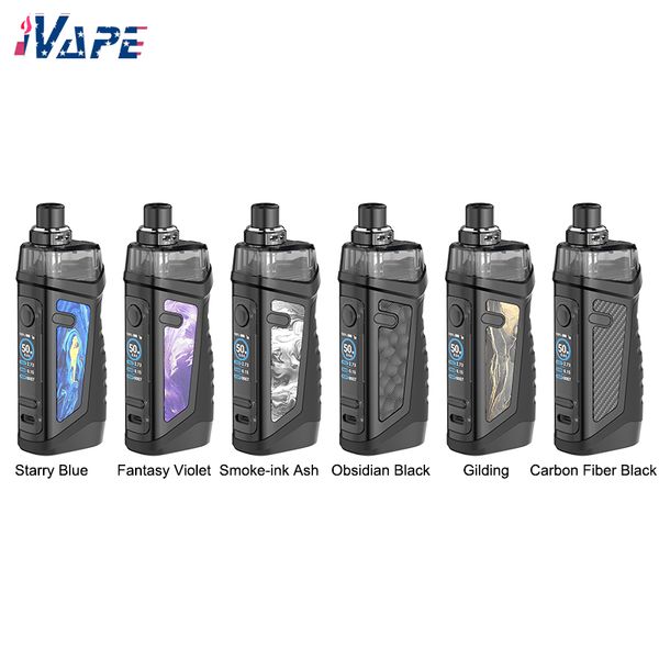 Vandy Vape Jackaroo 18650 Pod Kit 70W Tri-Proof Design 4,7 ml Admission d'air supérieure compatible avec les bobines VVC