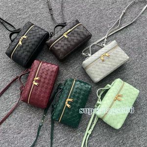 Vanity Case on Strap Hangbag Luxurys Designers Cross Cross Body Cosmetic Sacs Cas Men Gétille en cuir Épaule Femme Hols Bages