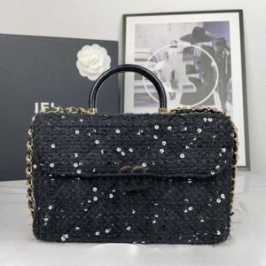 Vanity Cosmetische spiegel Herfst/winter wol nieuwe Hobo onderarmtas luxe designer handtas mode tassen dames handtas handtassen Klassieke schouderband