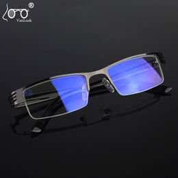 VANLOOK – lunettes d'ordinateur bloquant la lumière bleue, montures de lunettes en métal pour hommes et femmes, Protection d'écran, optique-lunetterie