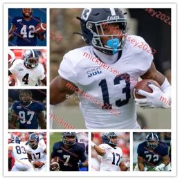 Vantrease Kyle Georgia Southern Eagles Maillot de football cousu sur mesure pour homme Terrance Gibbs Cam Williams Beau Allen Jaylon Barden Georg High