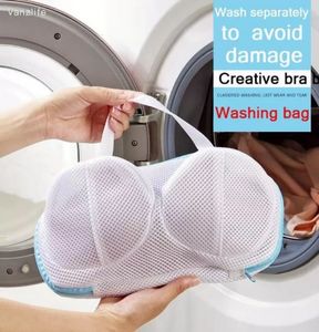 Vanzlife machine à laver spécial lavage corps sport soutien-gorge anti-déformation sac en filet nettoyage inventaire en gros t1030