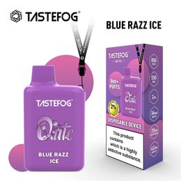 Fabricant de vape Tastefog vente en gros de vapes jetables pré-remplies de 4 ml d'e-liquide 550 mah 800 bouffées 15 saveurs 2% TPD CE RoHS version cigarette électronique livraison rapide