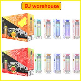 Kit de démarrage de vaporisateur Vape EU Vendeur chaud Feemo Cannon cigarette électronique jetable 18 ml 10 saveurs boîte de stylo vapeur 0,8% pod avec bobine de maille 0,5 mah Big Cloud comme mod vape