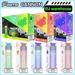 Vape vaporizer starterkit Duitsland verzending Feemo Cannon Wegwerp elektronische sigaret 0,5 ohm grote wolk groothandelsprijs met 0,8% nic e-liquid heet verkoop