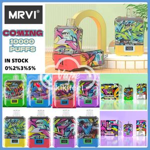 vapes jetables vape original MRVI à venir 10000 bouffées vapemoon 650mah batterie rechargeable 19ml avec affichage intelligent de la batterie d'huile vapes bouffées jetables