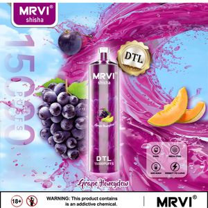 Vapes Nieuwe DTL Vaping Style Puff 15K Mrvi Shisha 15000 Puff 12K Puff 9000 Vapes Puff Bar Apparaat 24 ml Voorgevulde podkarren 600 mAh Sigaretten Vaporizer Vaper Bar