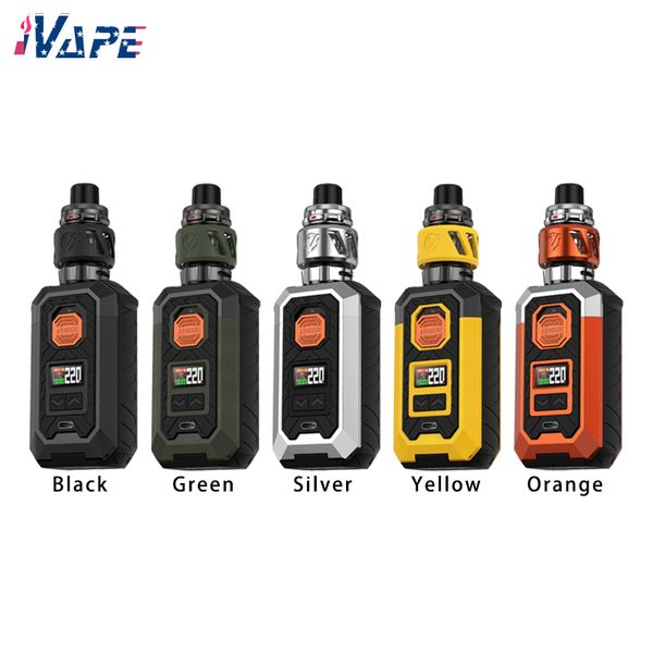 Kit Vape Vaporesso Armor Max 220W - Double batterie externe 21700/18650, matériau TPU, puce AXON, iTank 2 de 8 ml avec technologie COREX