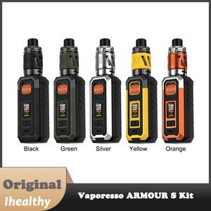 Vaporesso ARMOR S Kit 100W boîte MOD avec 5ml iTANK 2 Fit GTi Mesh Coil Cigarette électronique 18650/21700 vaporisateur