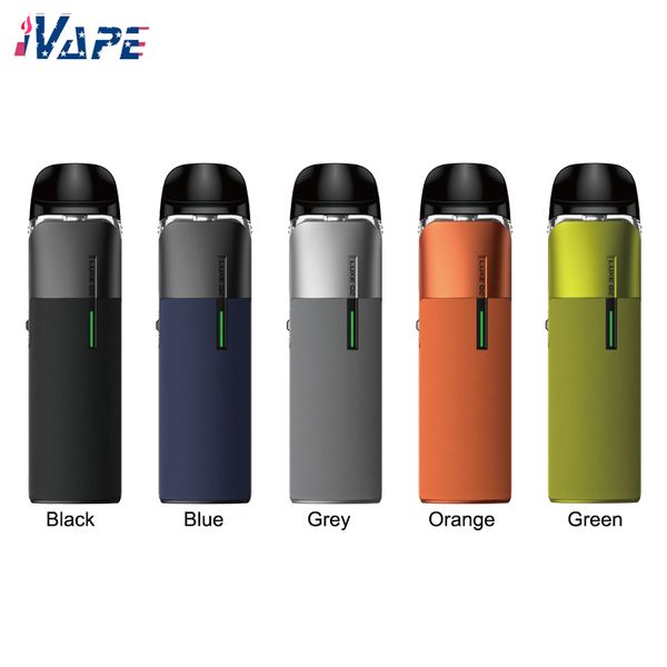 Vaporesso LUXE Q2 Pod Kit - Dispositivo de vapeo de cuero de lujo de 1000 mAh con control preciso del flujo de aire Tecnología SSS resistente a fugas, capacidad de 3 ml