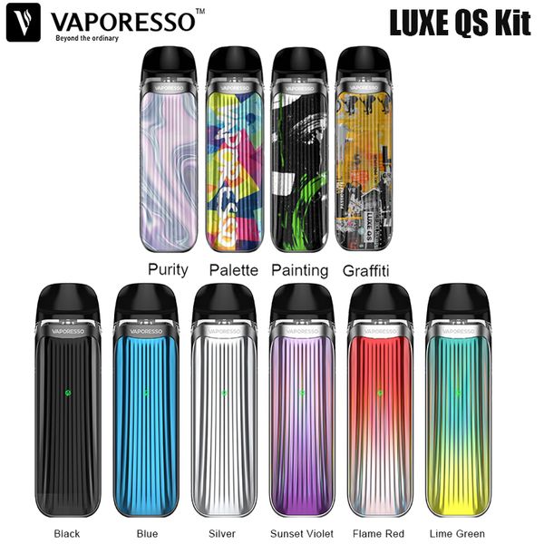 Vaporesso LUXE QS Kit 1000mAh Batterie 2ml LUXE Q Mesh Pod Cartouche Cigarette Électronique RDTL Vape Authentique