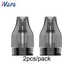 Cartouche de remplacement Vaporesso Veco Go, capacité de 5ml, remplissage par le bas de la bobine 0,6 ohm/0,8 ohm, Construction PCTG, 2 pièces/paquet