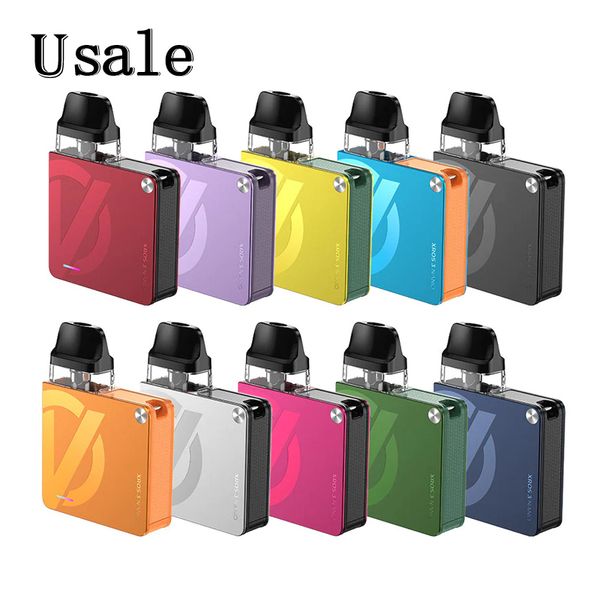 Vaporesso XROS 3 Nano Pod Kit Batería incorporada de 1000 mAh Cartucho de 2 ml con bobinas de malla de 0,6 ohmios 0,8 ohmios Diseño activado por extracción Vape Pen 100% auténtico