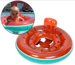 Varié été pastèque bébé anneaux set gonflables anneau flamants piscine flotteur gonflable enfants animal ananas bateau flotteur licorne