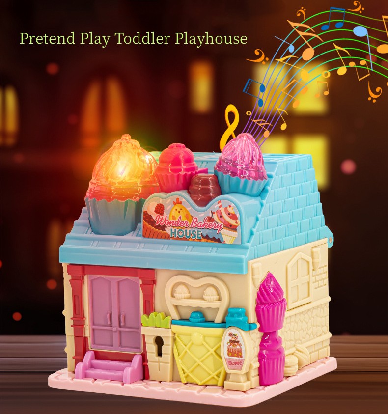 Variety Mini Princess Simulation Toys di 4-8 anni Bambini Toys Playhouse Finge Play Toddler Playhouse Girls Toys per 3-5 anni Toys Play House Sea Freight