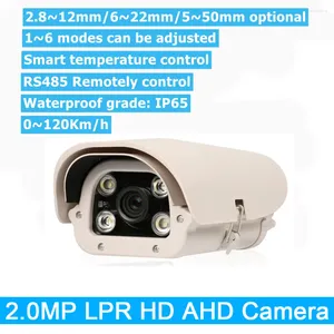 Varifocale lens AHD voertuigen kentekenplaatherkenning LPR-camera buiten voor snelweg parkeerplaats 1080P
