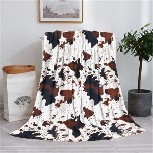 Diverses couvertures à motif léopard couvertures décoratives de Style européen américain classique couverture de canapé à la maison couverture