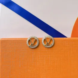 Verschillende vintage stud oorbellen studs sier designer oorbel letters sieraden vrouwen bruiloft geschenken