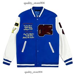 Varity Jacket Heren Varity Jacket Baeball Coat Fahion Dames Letterman Jacket Embroiderd Letter Jacket Single Breated Top Paar 787