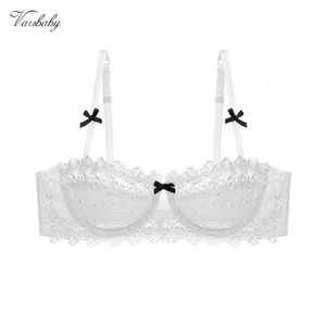 Varsbaby Femmes Sexe sous-vêtements Bet épaule à épaule demi-tasse sous-armatures BRA 240408