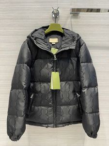 Varsity Designer Hommes Femmes Veste Épaisse Manteau Parka À Capuche En Coton Veste La Version La Plus Forte Super GG