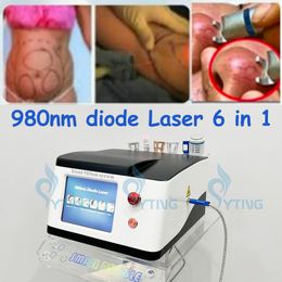 Laser de Diolde de la machine 980nm de retrait de veine vasculaire avec la thérapie physique de marteau froid Lipolyse de laser d'eczéma d'herpès