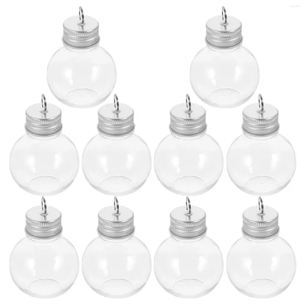 Vases 10 PCS Bouteilles de lait Lides de Noël ACCESSOIRES DE SPHÉRIE SPHÉRIQUE