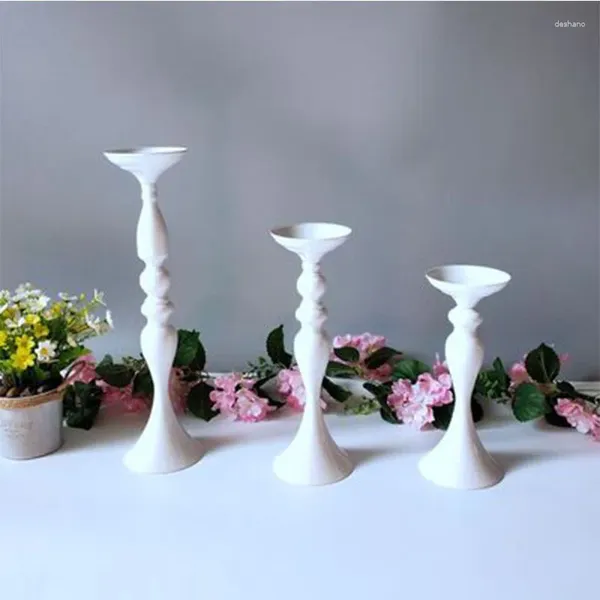 Jarrones 10 Uds soporte de bola de flores exhibición decoración de mesa de boda accesorios centros de mesa candelabros soporte florero