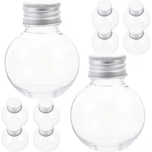 Vazen 10st Transparante Gloeilamp Fles Leeg Diy Multifunctioneel Water Drinken