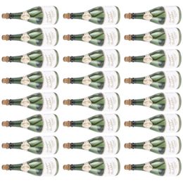 Vazen 12/20/36 pcs Mini Champagne Bubble Flessen Lege Soap Water DIY Zelfvulling speelgoed Bruiloft Verjaardagsfeestje Decoratie