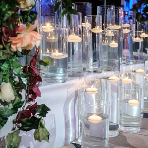 Vazen 12 Pack Cilinderglas voor Centerpieces 10