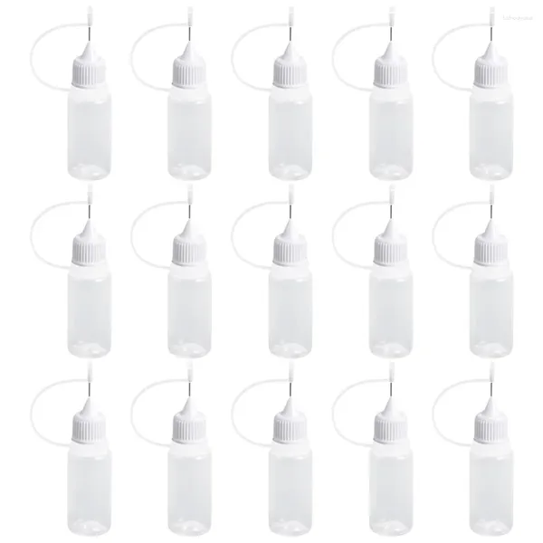 Vases 15 PCS Pastifier des bouteilles de peinture en plastique