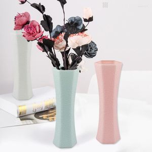 Vases 1PC Vase de fleur Accueil Arrangement Plastique Incassable Salon Décoration Pographie Props Ornements