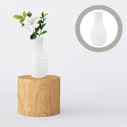 Vases 2 pièces Vase en plastique nordique porte-plantes chic à la mode décor à la maison petit et frais simple fourniture de bureau mariage vintage