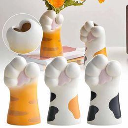 Vases 2024 Christmas Ornement de fleur Vase Vase Strater Storage Bureau de la forme mignonne Decor Decor Decoration Résine