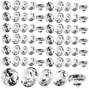 Vases 500 PCS RHINESTONS Afficher la décoration de diamants acryliques bijoux vase Party accessoires de remplissage