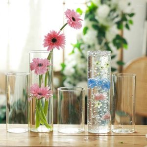 Vases 6,5x6 / 8/10/15 / 18 cm Vase en verre pour centres de table