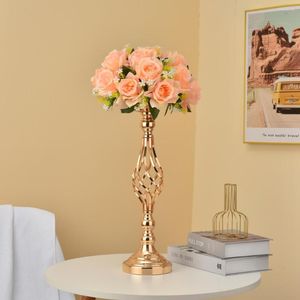 Vazen 6 Hoge Metalen Bruiloft Centerpieces18.7 